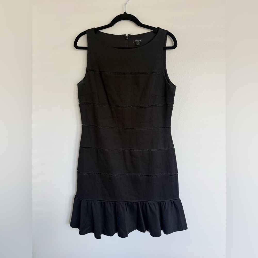 Ann Taylor Black Mini Dress